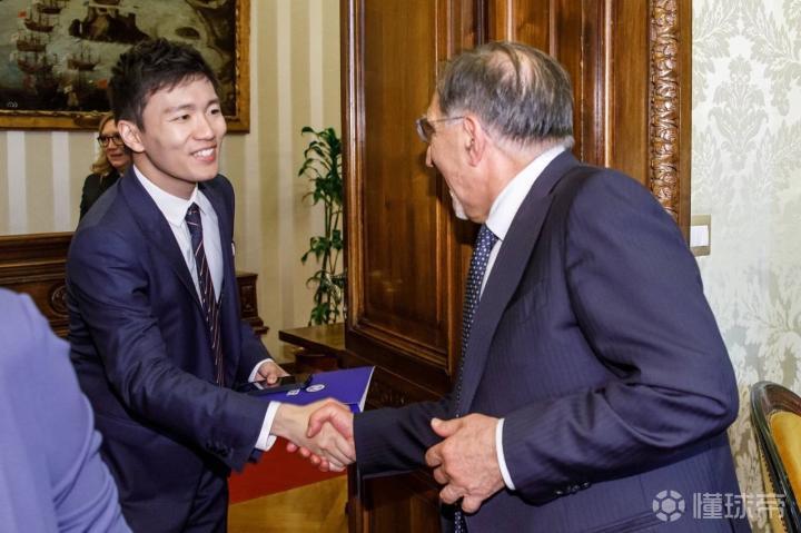 意大利杯决赛 罗马奥林匹克体育场 张康阳主席_国际米兰老板张康阳