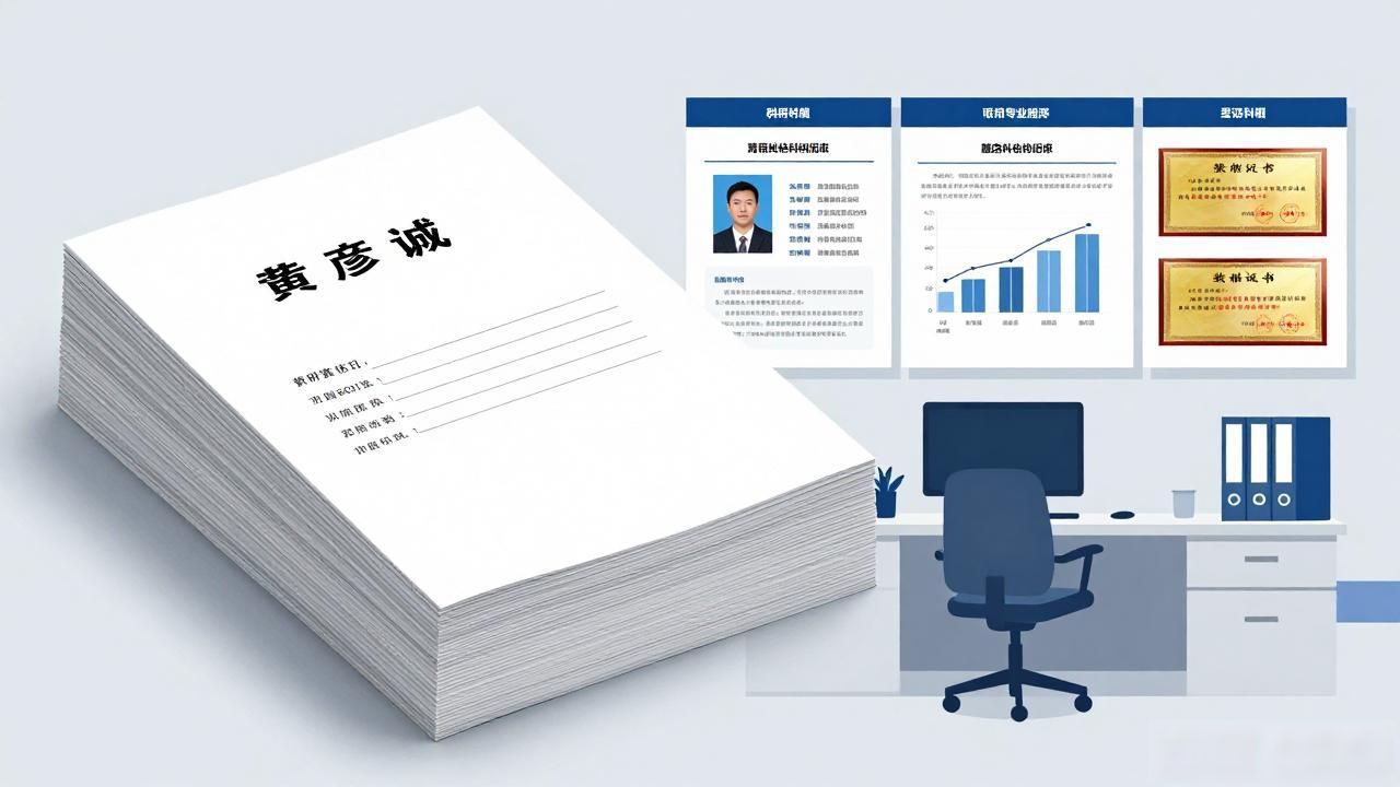 黄彦诚是谁？如何查证同名人物的学术与职业背景